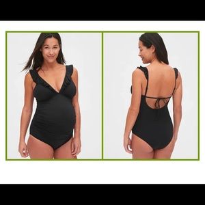 Black Gap Maternity Swimsuit